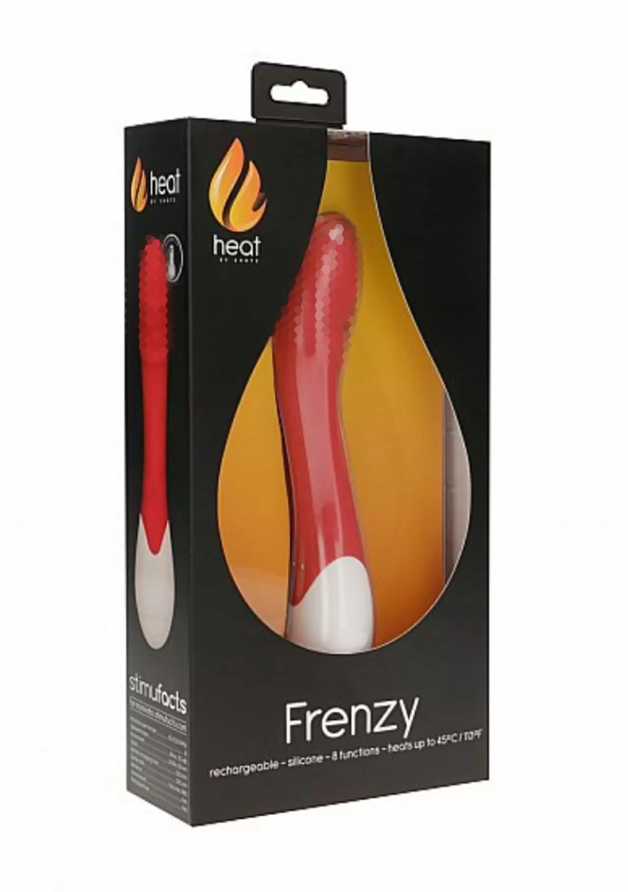 Вибратор с функцией нагрева Frenzy Rechargeable Heating G-Spot
