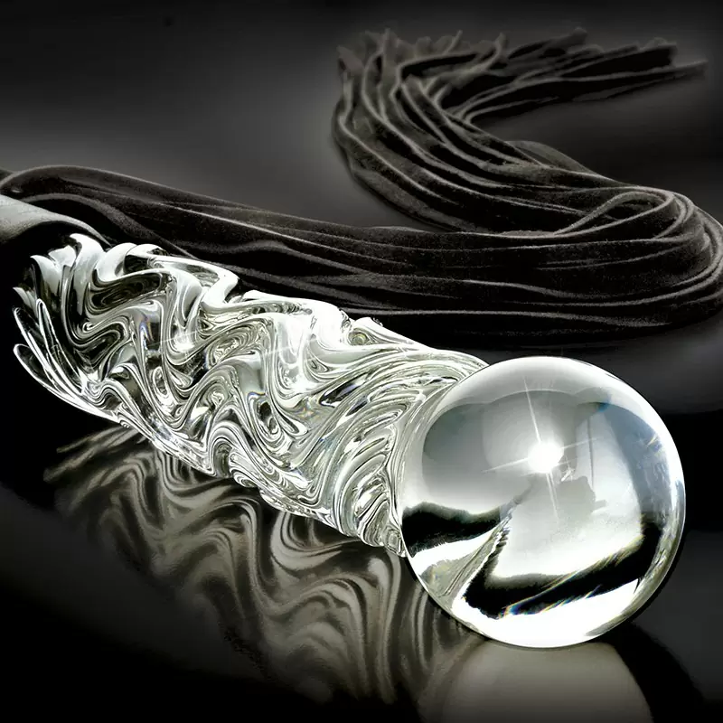 Анальный стимулятор-флоггер Icicles № 38