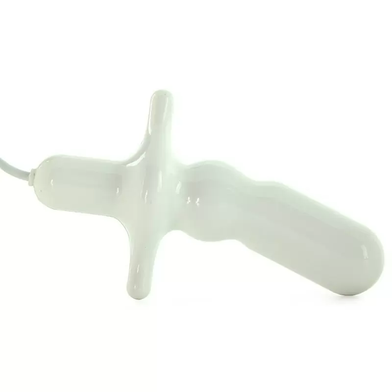 Анальная пробка iSex с USB-питанием – белый