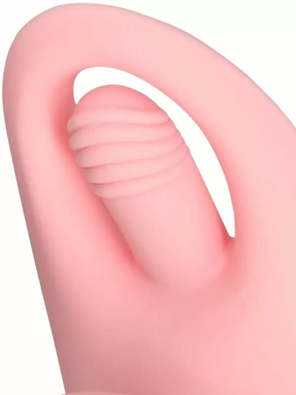 Вибратор Shots Toys Wearable Fingering Motion, 10 режимов, с пультом управления, розовый