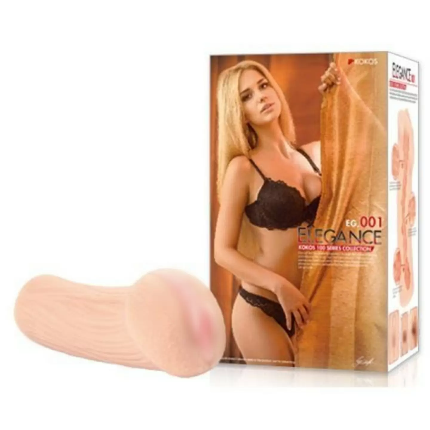 Реалистичный мастурбатор с двойным слоем Kokos «Elegance»