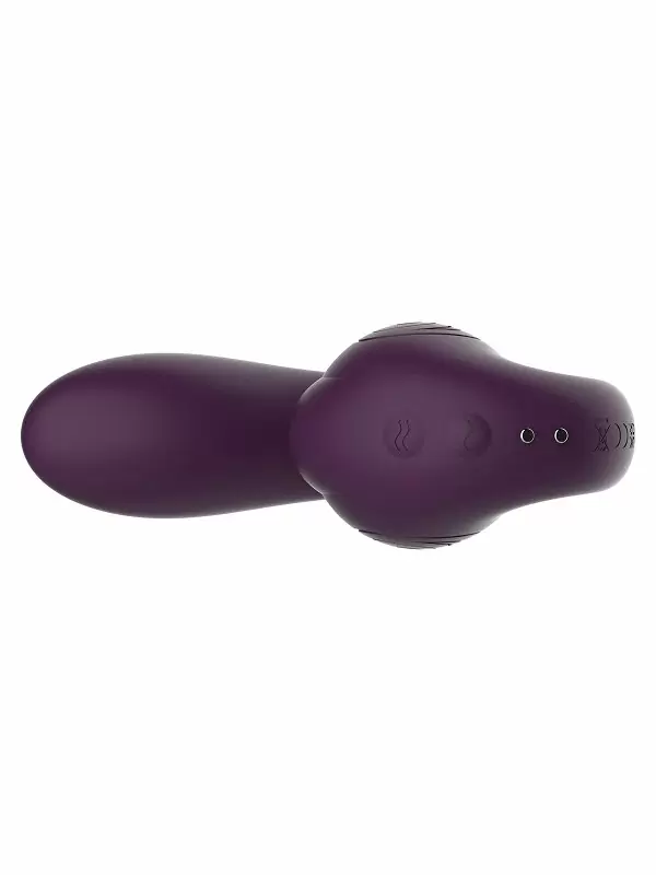 Многофункциональный тройной вибратор SVibe GIZI Pro, 3 мотора, IPX7, фиолетовый