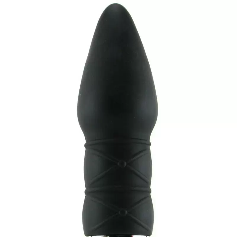 Анальный стимулятор Colt Slider с вибрацией – черный