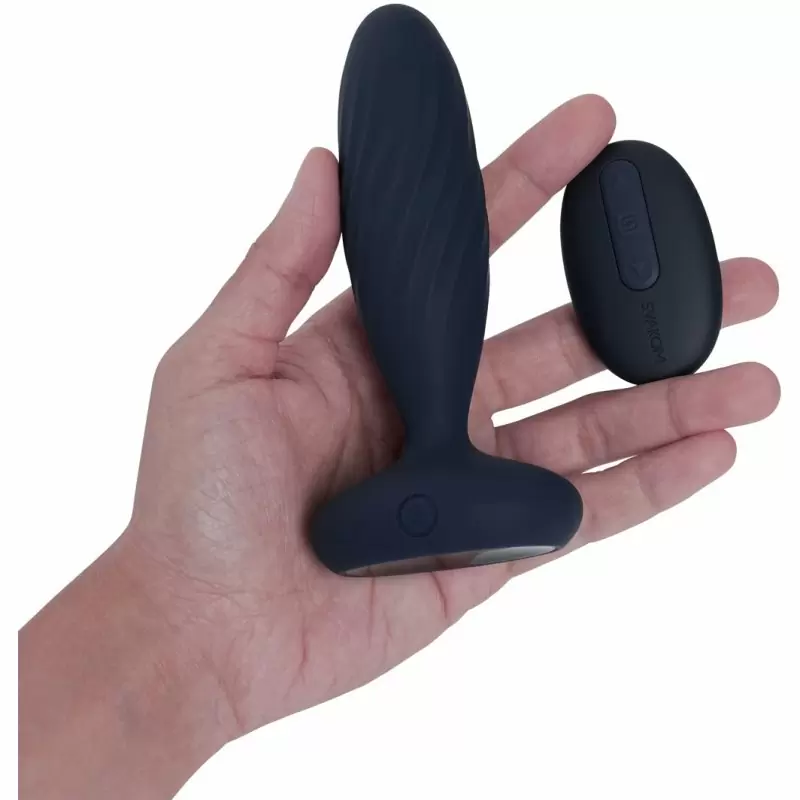 Анальная вибропробка Jordan с поступательными движениями