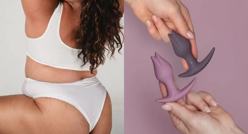 Необычная анальная пробка Fun Factory Analplug Bootie FEM, 8,5 см, в форме тюльпана, розовая