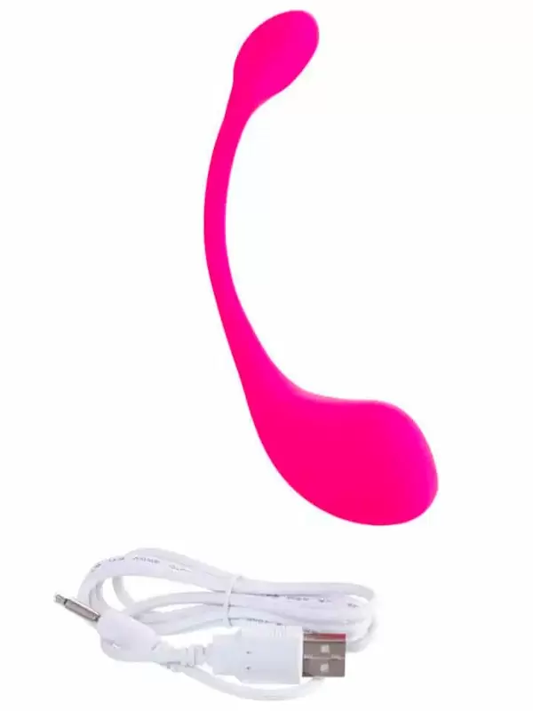 Виброяйцо Lovense Lush 2, с управлением смартфоном, розовое