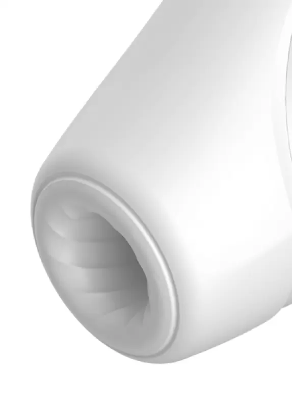 Satisfyer Curvy 1+ Белый Вакуумный стимулятор с возможностью управления через приложение