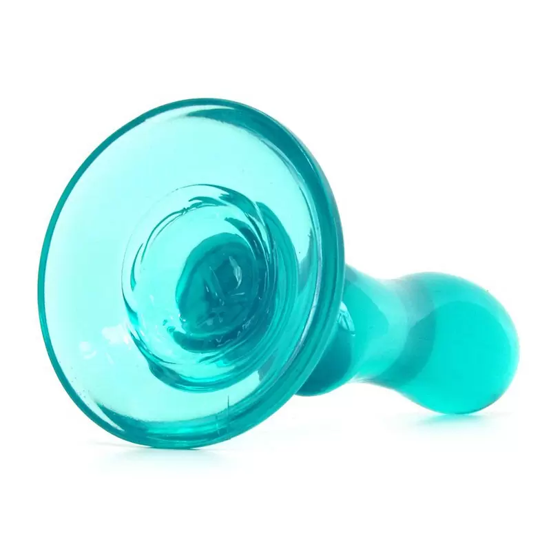 Пробка-насадка Fusion Pleasure Dongs к страпону – голубой