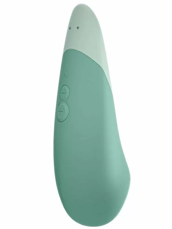 Стимулятор клитора Womanizer Vibe, 10 скоростей, технология UltraWave Vibration, цвет шалфей