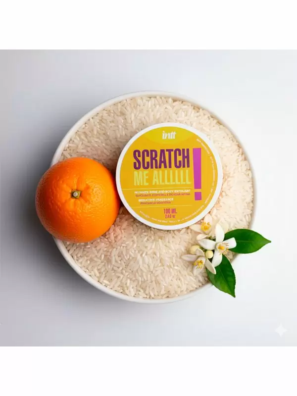 Очищающий скраб для тела Intt Cosmetics Scratch Me ALLLLLL, стимулирует обновление, 100 мл