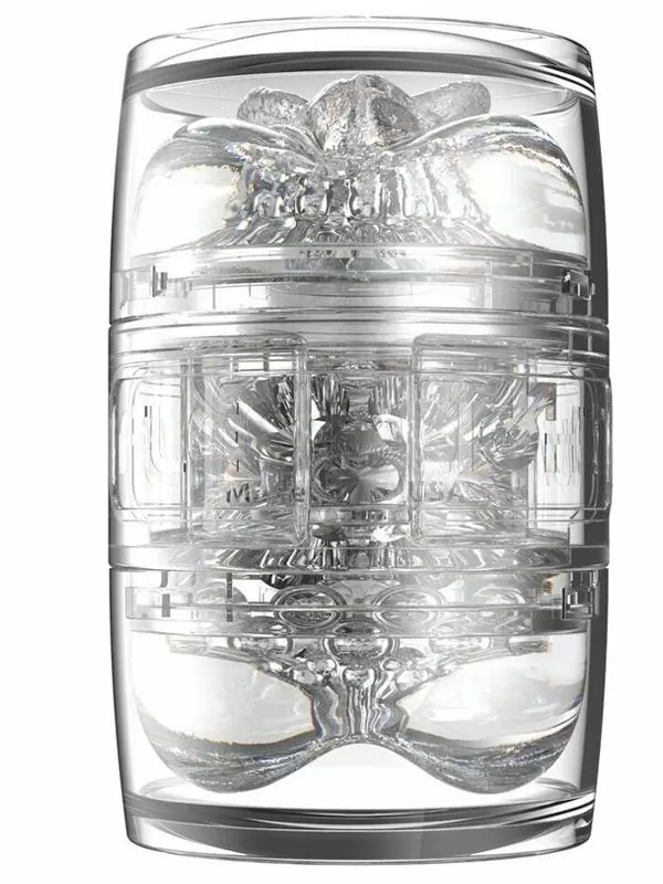 Реалистичный мастурбатор Fleshlight Quickshot Stoya, 11 см, анатомия реальной актрисы, прозрачный