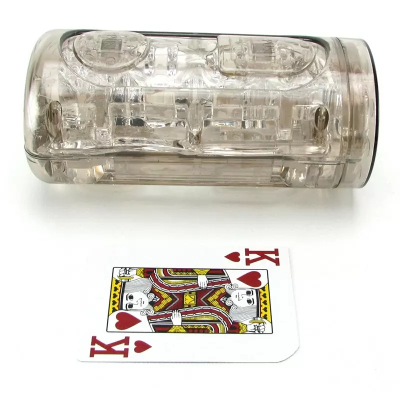 Супер-мастурбатор Travel Jackmaster – серый