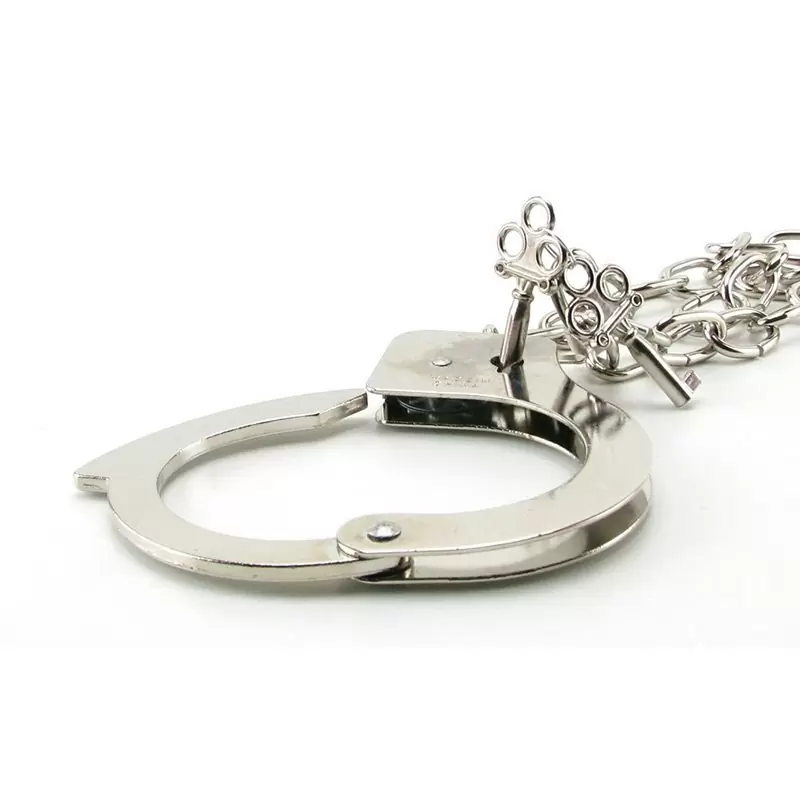 Наручники металлические Chrome Hand Cuffs хромированные