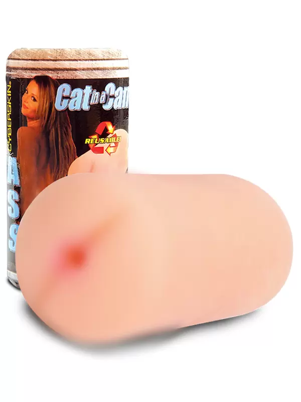 Мастурбатор попка Cat In A Can Ass Stroker в банке – телесный