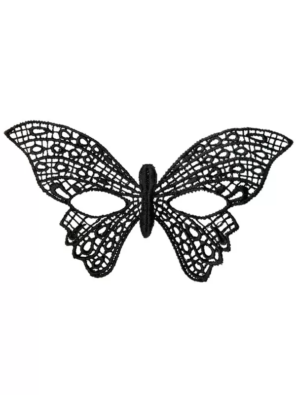 Маска нитяная TOYFA Theatre «Бабочка» – черный