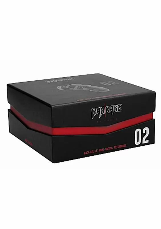 Насадка на пенис из пластика #02 Chastity 3.5 Inch Cock Cage Black