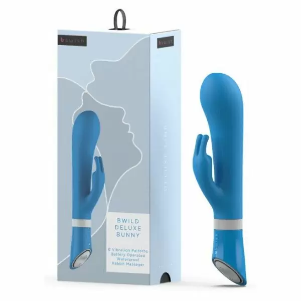Вибратор кролик Bswish Bwild Deluxe Bunny Blue Lagoon