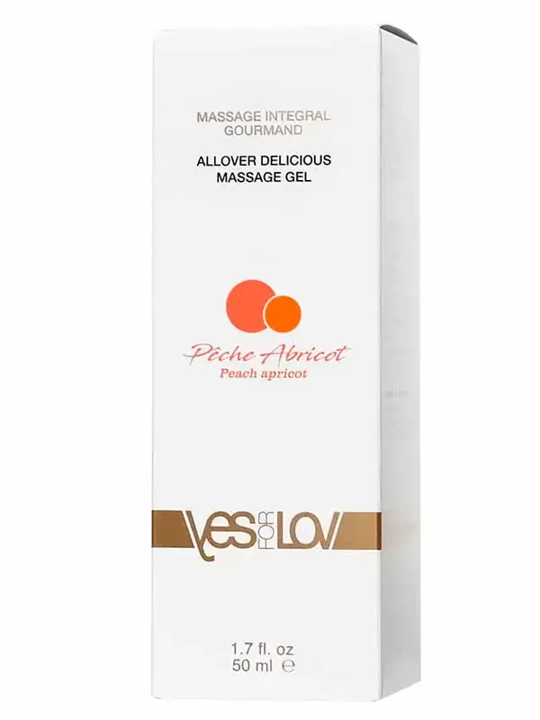 Смазка для тела YESforLOV «Персик-абрикос», массажная, 50 мл