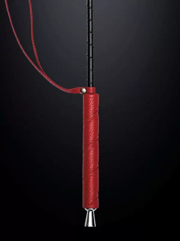 Стек в форме сердца Sitabella из натуральной кожи – красный