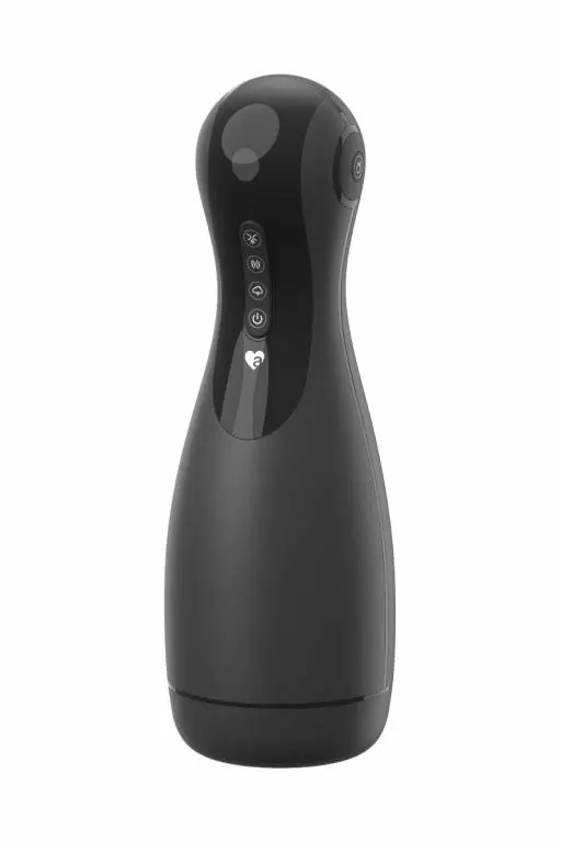 Инновационный мастурбатор Good night с точной имитацией орального секса, Amovibe, черный