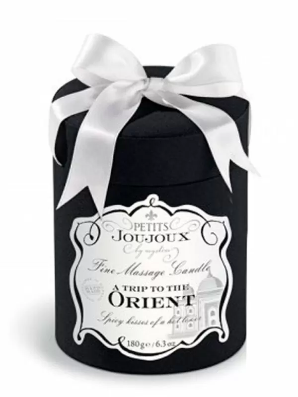Массажная свеча Petits JouJoux Orient гранат и перец, на основе натуральных компонентов, 190 гр