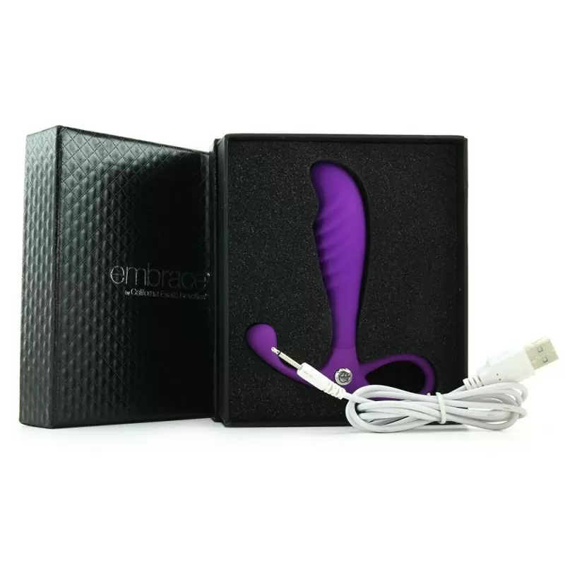 Стимулятор простаты Embrace Tapered Probe перезаряжаемый – фиолетовый