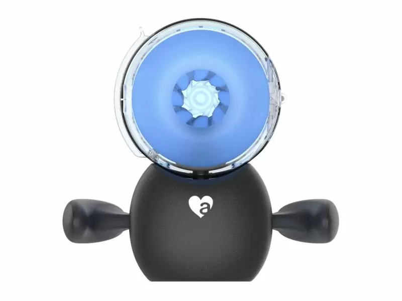 Инновационный робот-мастурбатор Black Knight Massaging Beads, Amovibe