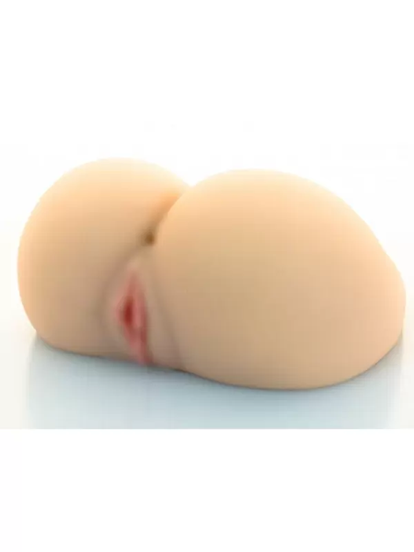 Реалистичный мастурбатор Real Booty, 24 см, два отверстия, ТПР, телесный