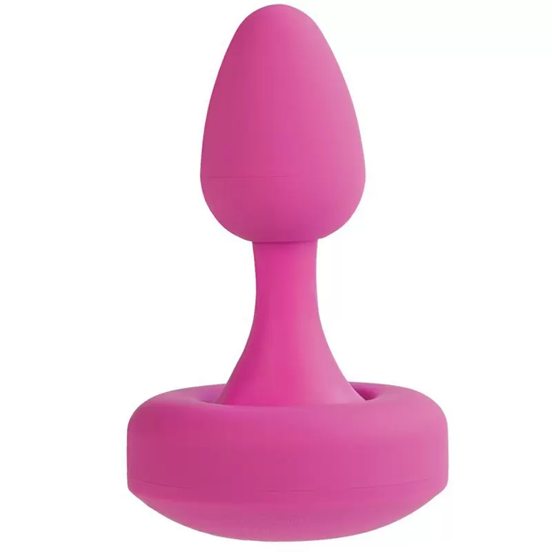 Анальная пробка Flexi Risque с вибрацией – розовый