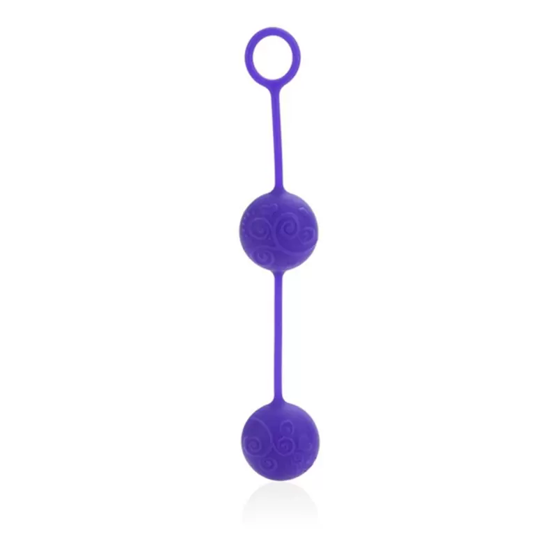 Вагинальные шарики Posh Silicone “O” Balls - фиолетовые