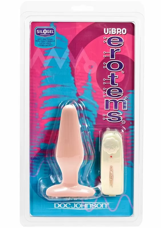 Пробка с вибрацией Erotems Medium