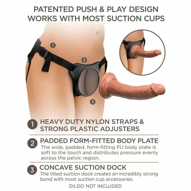 Регулируемые трусики для страпона «Comfy Body Dock Strap-On Harness»