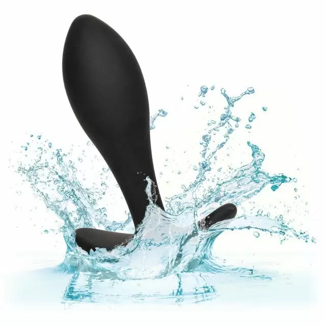 Носимая анальная пробка Boundless Teardrop Plug, 7 см, силикон, черный