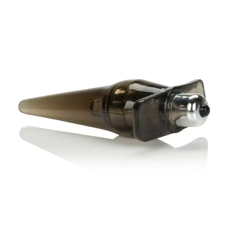 Анальная пробка Mini Vibro Tease с вибрацией – черный