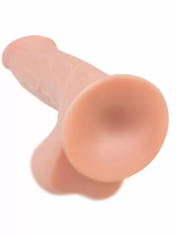 Реалистичный фаллоимитатор My Treasure, 18,5 см, TPE, телесный