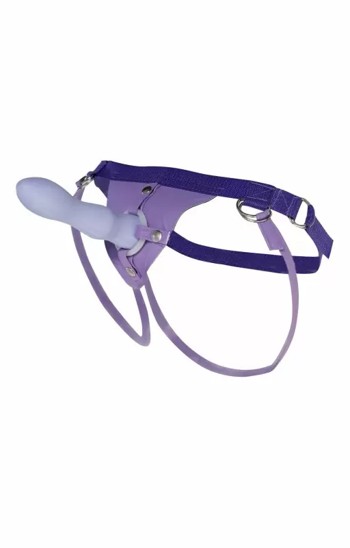 Страпон Silicone Fantasy - Purple