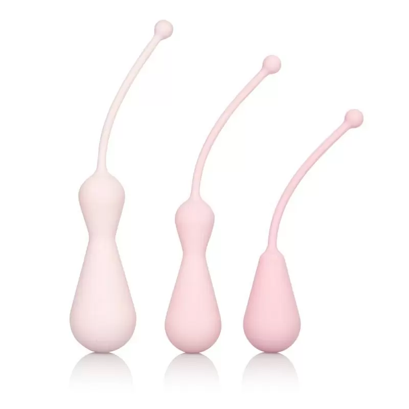 Набор утяжеленных стимуляторов для тренировок Кегеля Inspire Kegel Training Kit – розовый