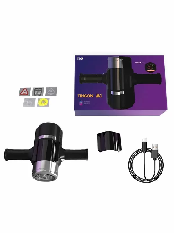 Интерактивный автоматический мастурбатор Tingon M1, с подогревом, 23 см, 10 режимов, RGB-подсветка