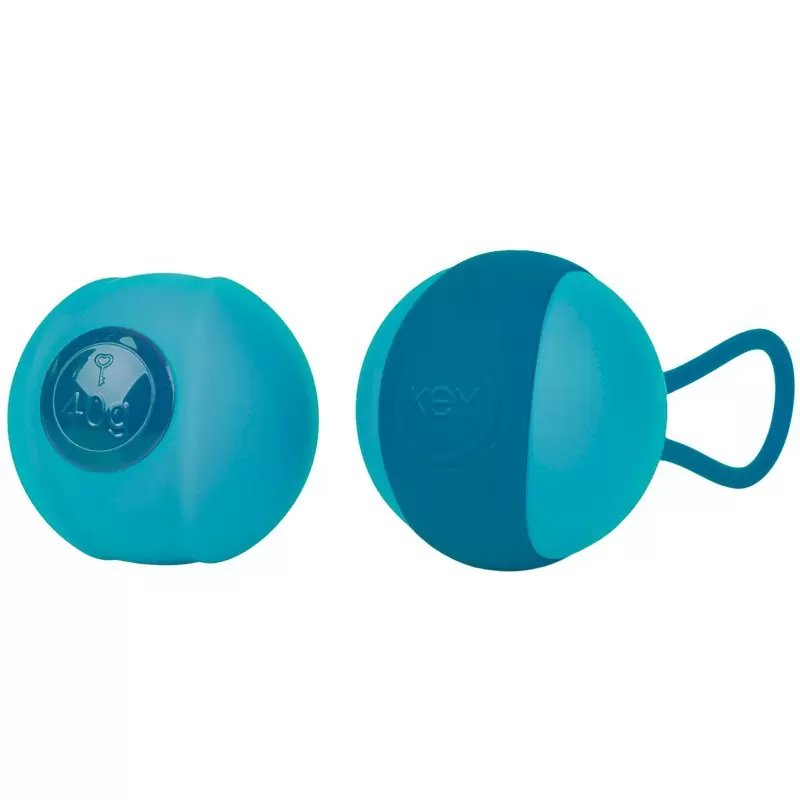 Набор из 2-х вагинальных шариков разного веса Stella I - Blue